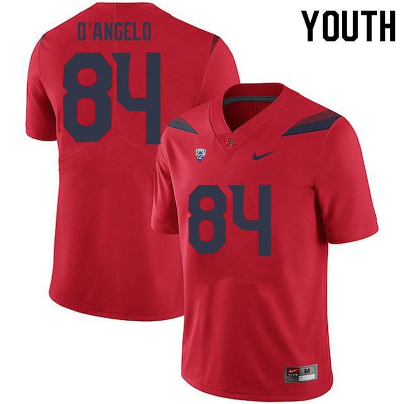 Youth #84 Tristen D'Angelo Arizona Wildcats College Football Jerseys Sale-Red - Click Image to Close